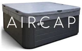 AIRCAP 1 hot tub cover on a square spa