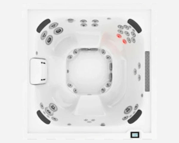 Jacuzzi J408 replacement hot tub cover — AIRCAP 1 Large