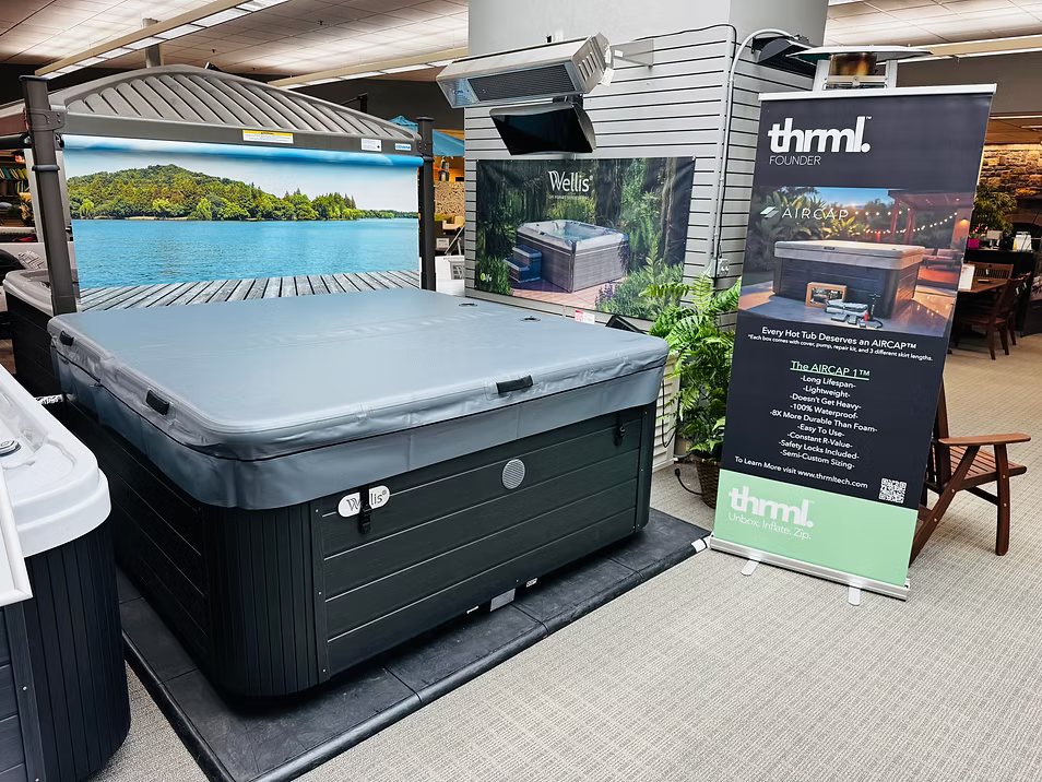 The AIRCAP 1™ Is Now in Retail Hot Tub Stores