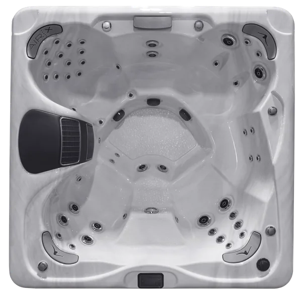 Alps Spas Q-OS replacement hot tub cover — AIRCAP 1 Small