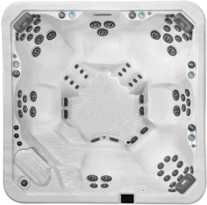 Clearwater Spas Tradition replacement hot tub cover — AIRCAP 1 X-Large
