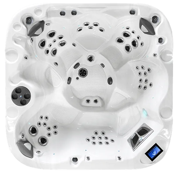 Coast Spas Element Bench replacement hot tub cover — AIRCAP 1 Small