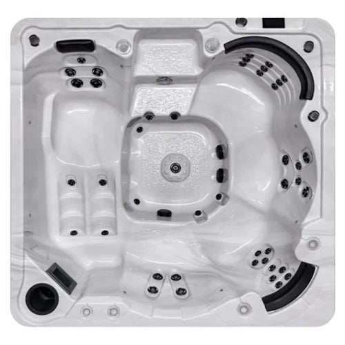 QCA Spas Coral Deluxe replacement hot tub cover — AIRCAP 1 Medium