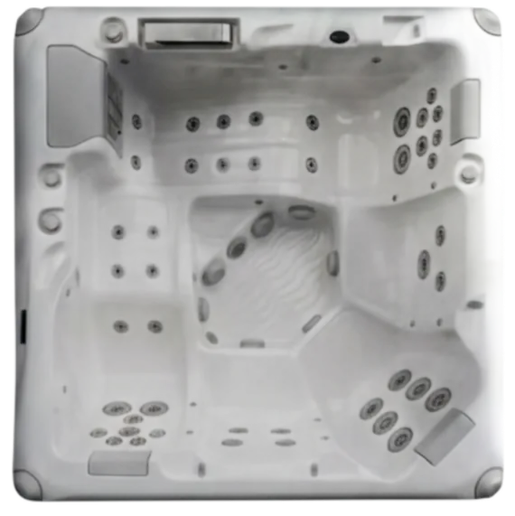 Superior Wellness Aqua Solus Cascade replacement hot tub cover — AIRCAP 1 Large