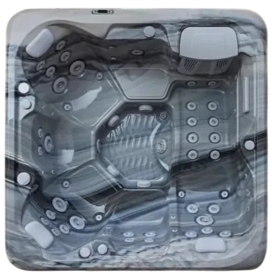 Superior Wellness Aqua Solus Eden replacement hot tub cover — AIRCAP 1 Small