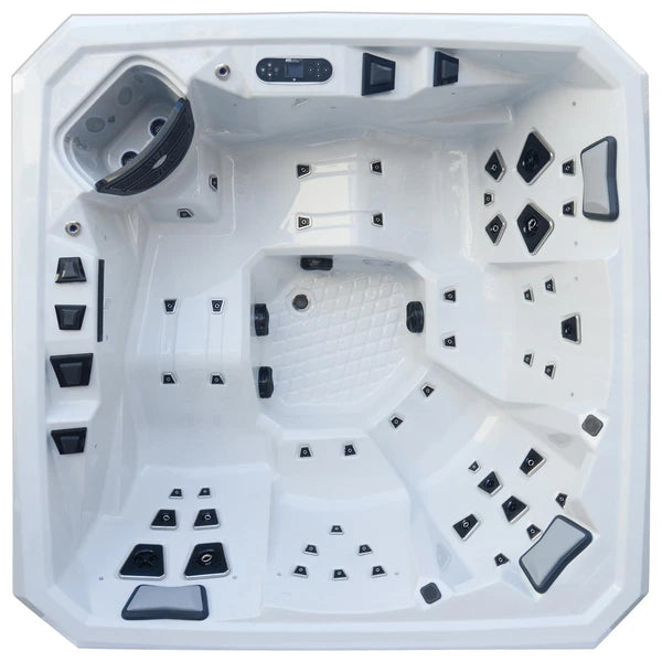 Superior Wellness Platinum Luna replacement hot tub cover — AIRCAP 1 Small