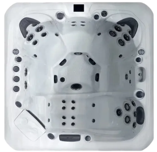 Superior Wellness Platinum Santorini replacement hot tub cover — AIRCAP 1 Small